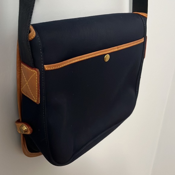 Vintage Dooney & Bourke Messenger Canvas Crossbody Bag - Picture 5 of 9